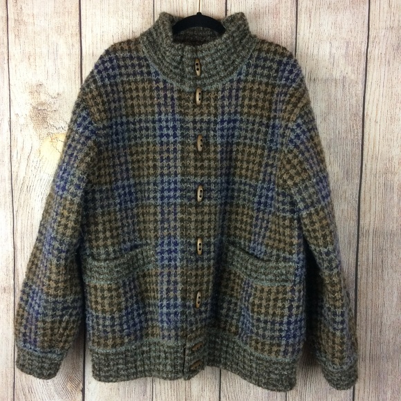 Missoni Other - Missoni Uomo Houndstooth Wool Mohair Jacket Sz L